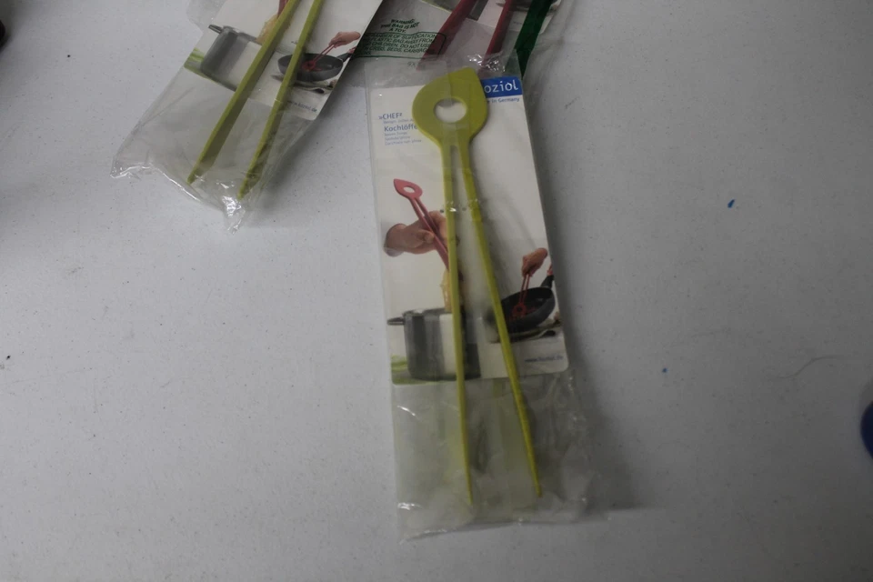 批量 2 件 Koziol Chef2 多用途工具搅拌勺夹 均码 — 第 2/4 张图片