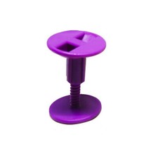eBodyboarding Shackle Leash Plug Purple