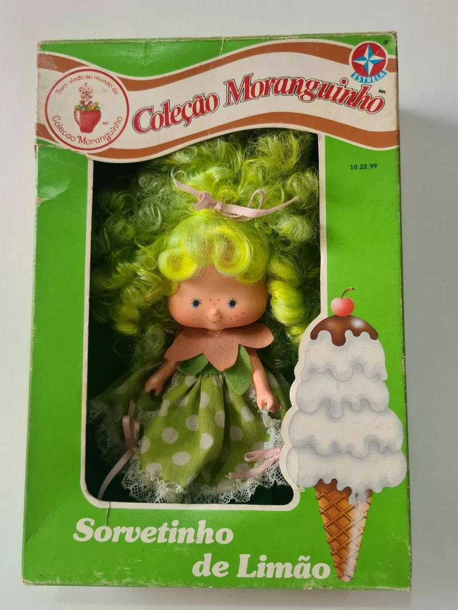 Strawberry Shortcake Doll Brazilian Lemon Ice Cream Estrela Brazil