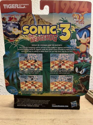 Jogo Eletronico Mini Videogame Tiger Sonic 3 da Hasbro E9730