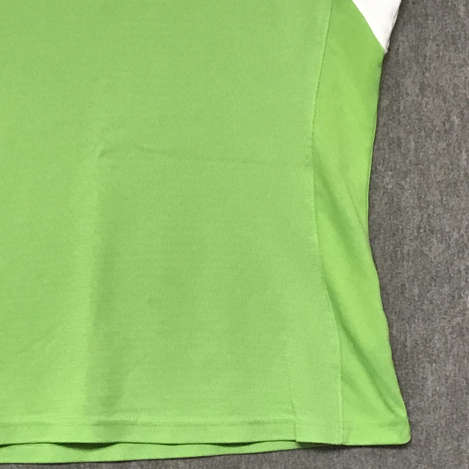 Camisa Bolle para mujer mediana verde sin mangas golf tenis top ropa deportiva camiseta sin mangas Foto 4 de 4