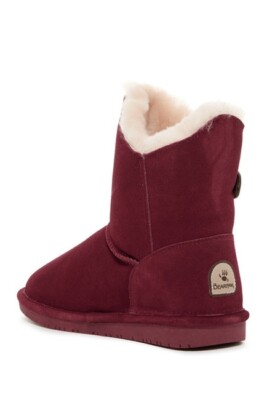 Bearpaw Women's Ankle Boots – Suede Boots With Wool Blend Lining & Water-Repellent Treatment (Size 8 US) - View #2