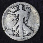 1921-D "KEY DATE" Walking Liberty Silver Half Dollar 50C - COINGIANTS -