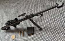M82A1 BARRET .50 Miniatur (1:3) + 3 Munition + 1 Ladegerät + Luxuskoffer