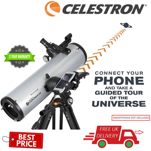 Celestron 130az 130mm F 5 Starsense Explorer Telescopio Az Riflettore Uk Stock Ebay