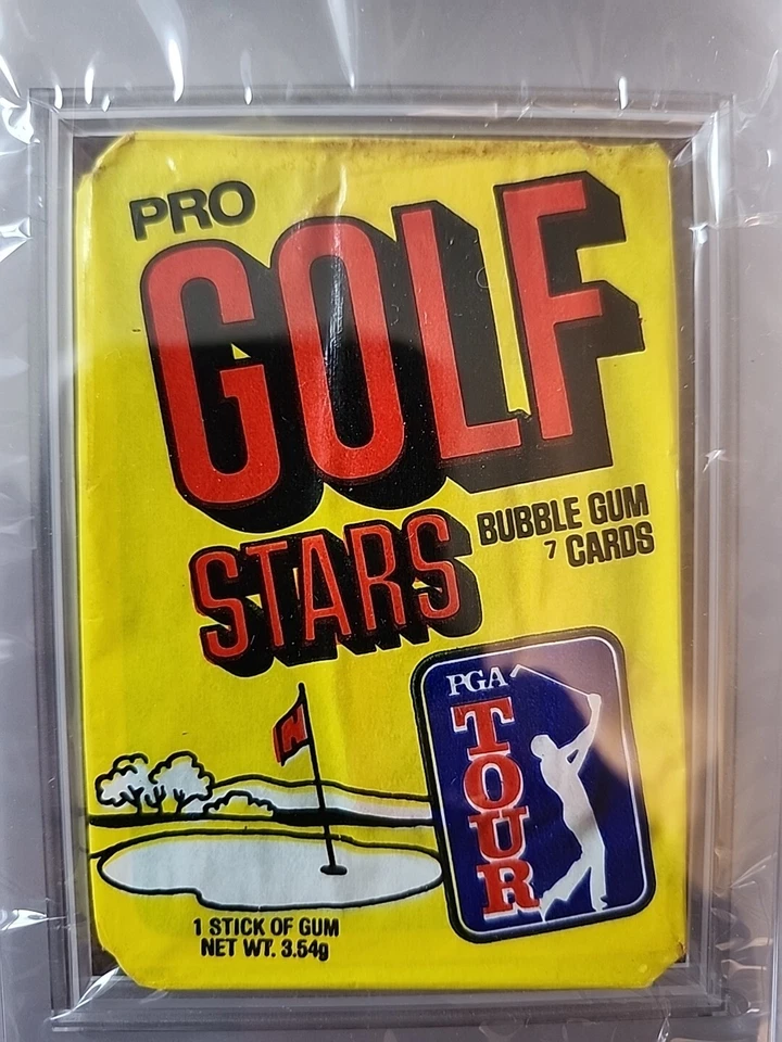 1981 Donruss Golf Wax Pack Jack Nicklaus RC On Back - PSA Authenticated - Image 3 of 4