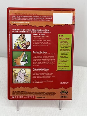 Petes a Pizza  and More William Steig Stories (DVD, 2003