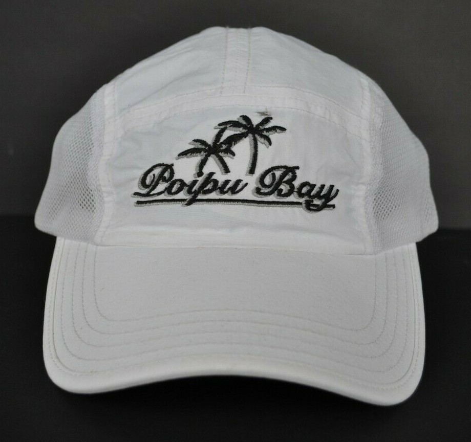 *POIPU BAY HAWAII* Super lightweight breathable Nylon Ball cap hat *IMPERIAL*