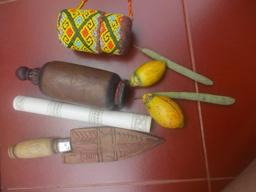 Betel Nut Bag Aluk Full Bead Party Hand Made Diamond Tribal West Timor Indonesia - Picture 10 of 10