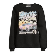 Wound Up Sweatshirt, Juniors Size 2XL 19 graphic long sleeves Fleece NWT