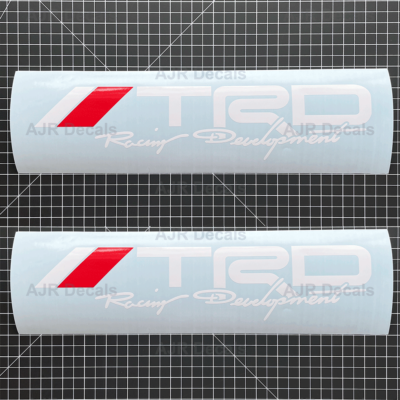 Custom Oracal 651 Vinyl TRD Decals - Fit Toyota Tacoma & Tundra Bedside | Gloss Or Matte Finish