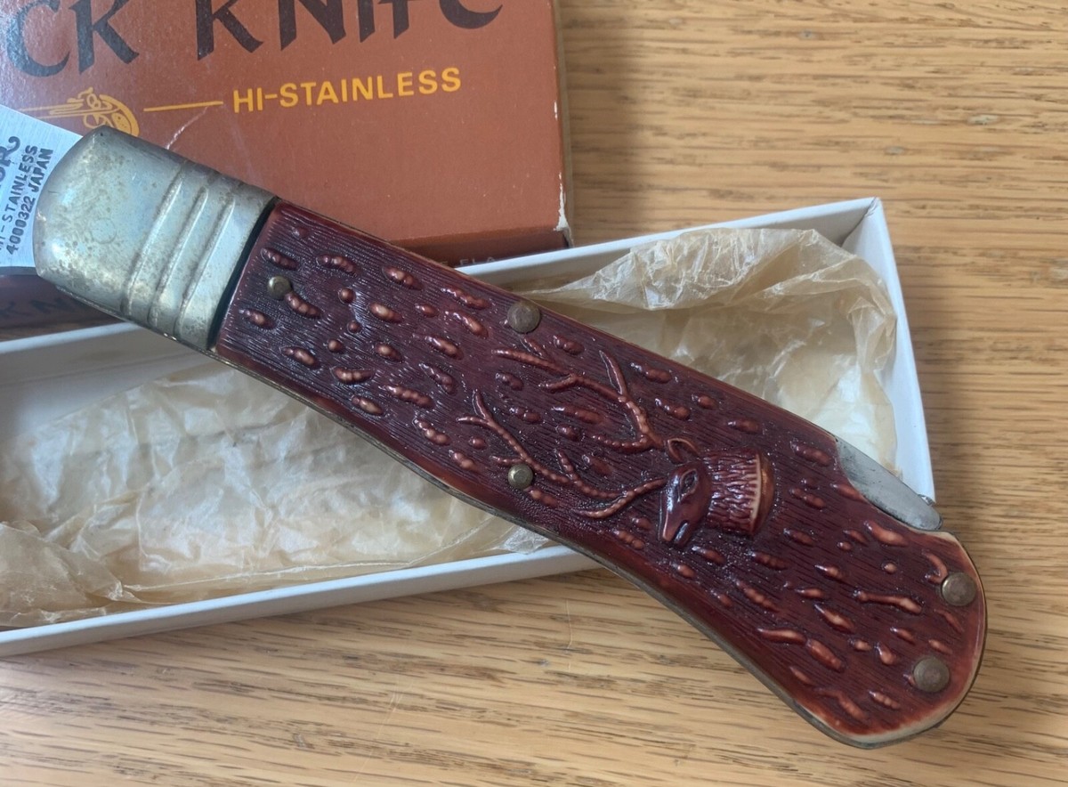 VINTAGE VALOR JAPAN FLINTLOCK KNIFE NEVER USED IN BOX ST | eBay