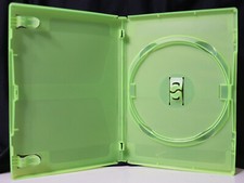 Microsoft Original Xbox Solid Green Amaray OEM Replacement 14mm 1-Disc Game Case