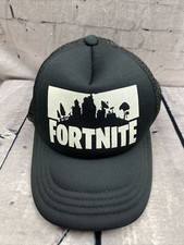 Fortnite Hat Snap Back Trucker Baseball Black  H31 