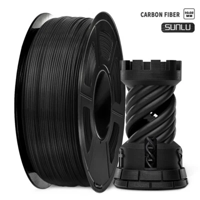 Sunlu PLA Kohlefaser 3D Drucker Filament PLA 1.75mm 1KG/Spule 100% blasenfrei