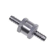 516 Fuel Check Valve One Way Inline Non Return Diesel Gasoline Black 8mm