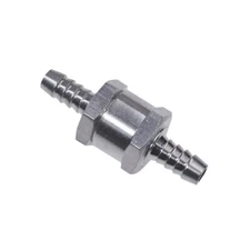 5/16" Fuel Check Valve One Way Inline Non Return Diesel Gasoline Black 8mm