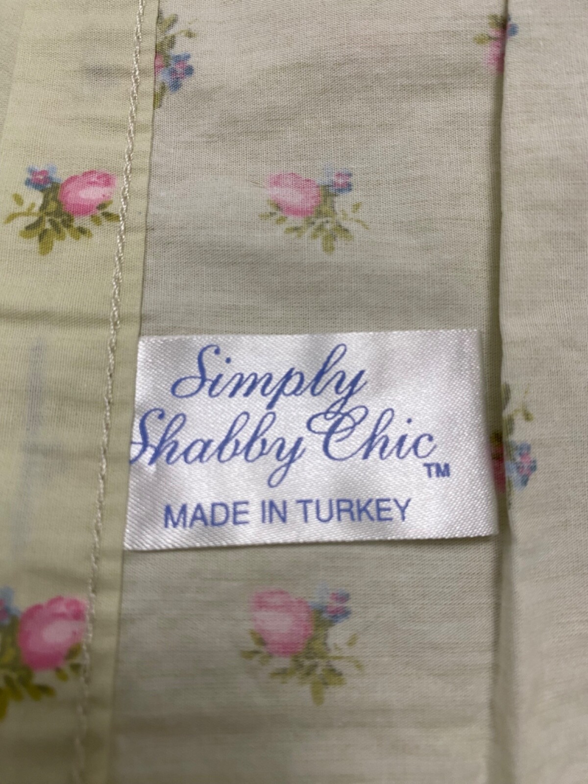 Simply Shabby Chic mint green KING flat sheet eBay