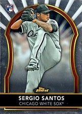 2011 Finest-  #61 Sergio Santos FREE SHIPPING!
