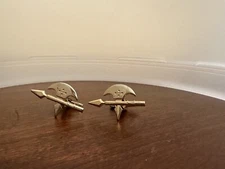 Halberd Battle Axe Hatchet Cufflinks Hickok