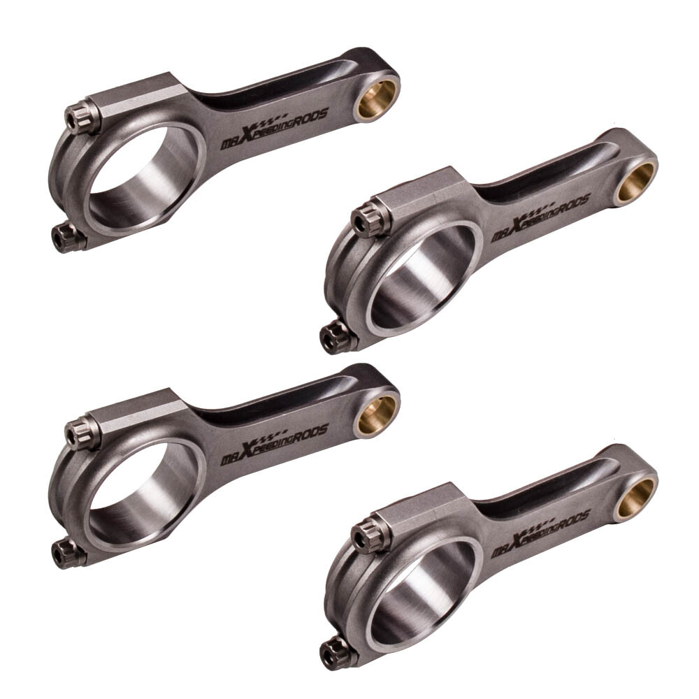 Conrod H Beam 4340 Racing Connecting Rods for BMW E30 M3 S14B23 88-91 L4 144mm