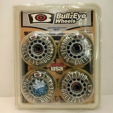 VINTAGE BullzEye Wheels Inline Roller Blade Replacment Wheels 72mm MADE IN USA
