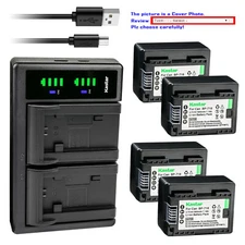 Kastar Battery LTD2 USB Charger for Canon BP-718 Canon VIXIA HF R62 HFR62 Camera