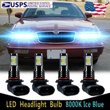 For Mercury Grand Marquis 1992-1997 - 4x Led Headlights Bulbs High Low Beam Bf