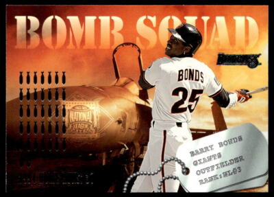 1995 Donruss #3 Barry Bonds / Albert Belle BASEBALL Giants