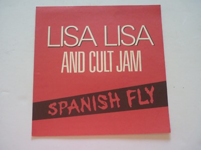 その他 lisaloha Lisa Lisa Cult Jam Spanish Fly LP Record Photo Flat 12x12 Poster