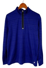 FILA Sport Athletic Womens Blue Fleece Size Large