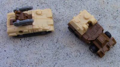 Micromaster Battle Patrol Sidetrack & Big Shot 1989 Vintage G1 Transformers 