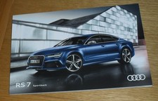 Audi RS7 Sportback Brochure 2016-2017