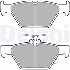 BRAKE PAD SET, DISC BRAKE DELPHI LP3268 REAR AXLE FOR SUBARU