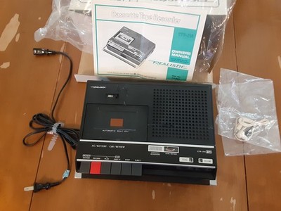 Buy Vintage Realistic Portable Cassette Recorder CTR-21A Cat. No