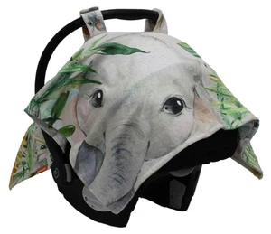 Car Seat Canopy - Infant Car Seat Cover for Protection and Style - Soft & Bre...