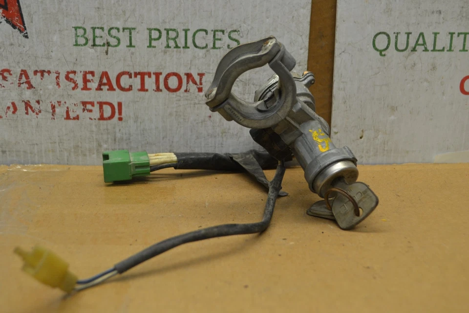 Interruptor de bloqueo de encendido K40-41 Honda Civic CRX 1986-89 con llave OEM 60-10F6 Bx 1 Foto 4 de 4