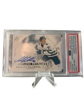 2024 SP Authentic Macklin Celebrini Future Watch Auto /199 PSA 8.5 Auto 9