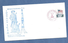 MINUTEMAN ICBM ROCKET FIRED DEC 9,1971 VAFB SPACE COVER NASA