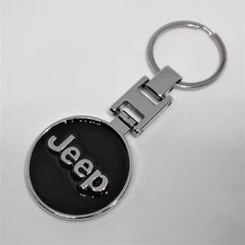 Jeep black keychain [new and unused]