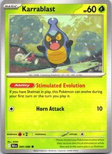 Karrablast Common SV: Black Bolt 009/086 NM