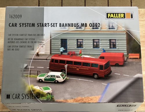 Faller 162009 N Gauge Car System Start-Set Bahnbus MB O302 | Condition: New