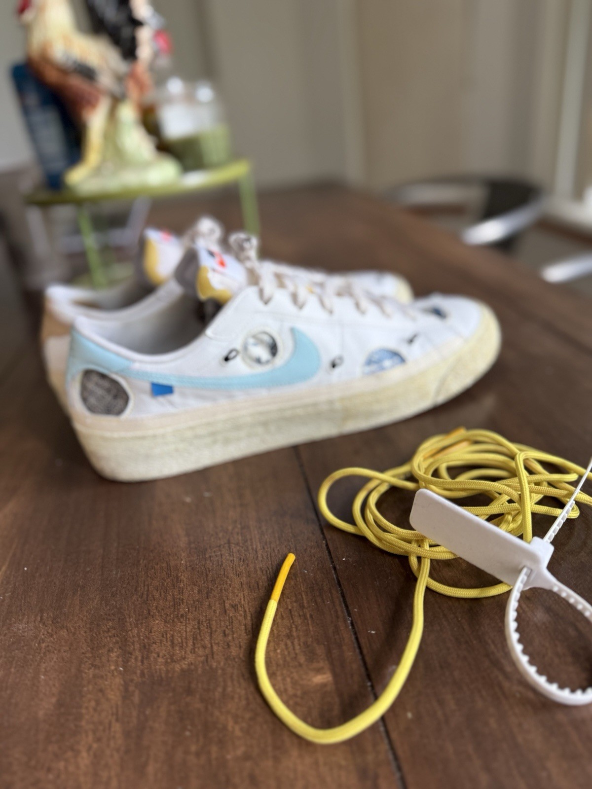 OFF WHITE X NIKE Blazer basso Nike x Off White taglia 13
