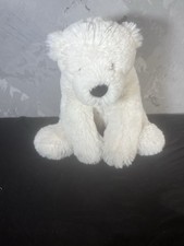 Jellycat Small Perry Polar Bear Plush Cream White 8" Soft Stuffed Animal