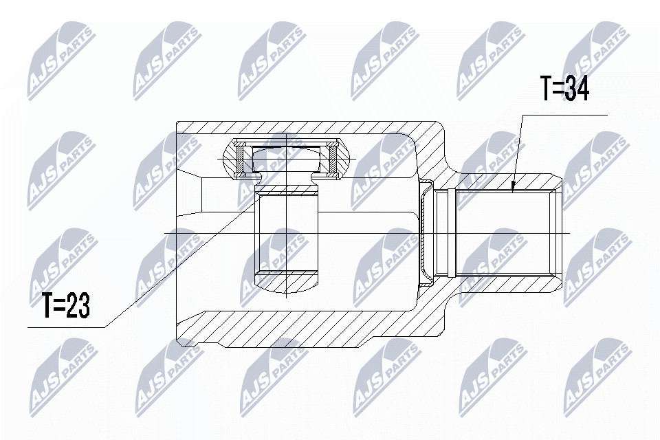 N.T.Y. NPW-PL-030.NTY Joint Kit, drive shaft for CHEVROLET,OPEL,VAUXHALL