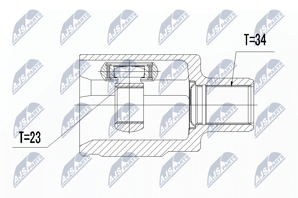 N.T.Y. NPW-PL-030.NTY Joint Kit, drive shaft for CHEVROLET,OPEL,VAUXHALL
