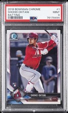 2018 BOWMAN CHROME #1 SHOHEI OHTANI ROOKIE RC PSA 9