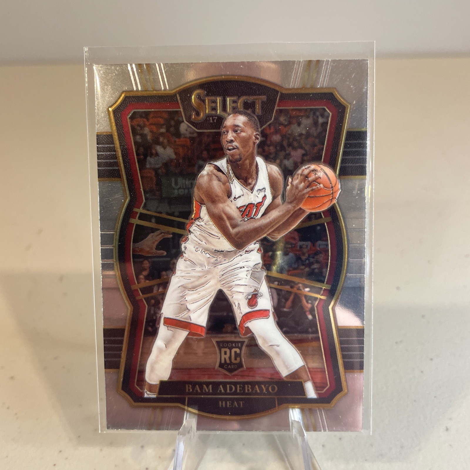 Bam Adebayo RC 2017-18 Panini  Select Premier Level Miami Heat #171