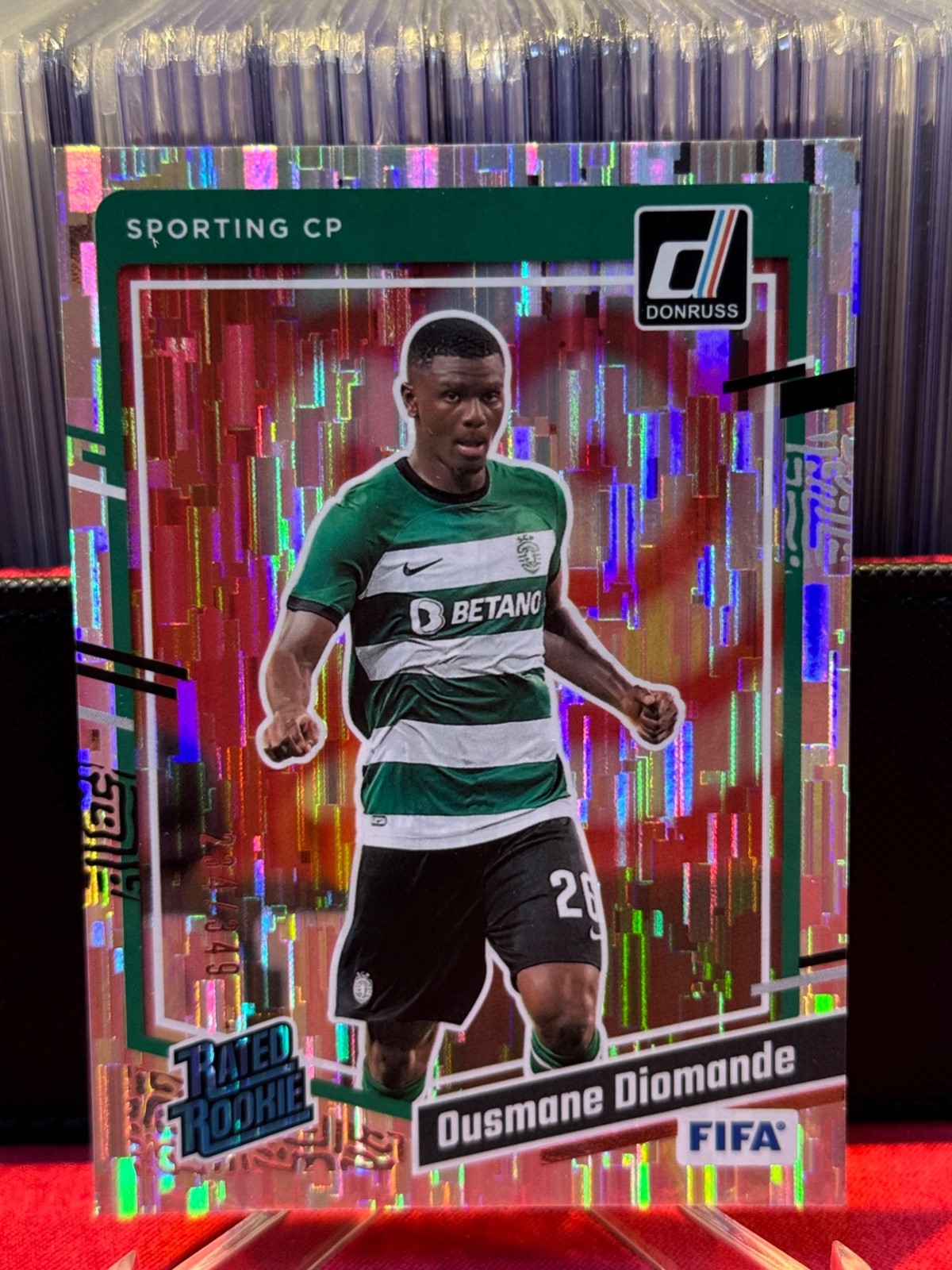 2023-24 Donruss Soccer #190 SILVER Ousmane Diomande 234/349 RC Rookie