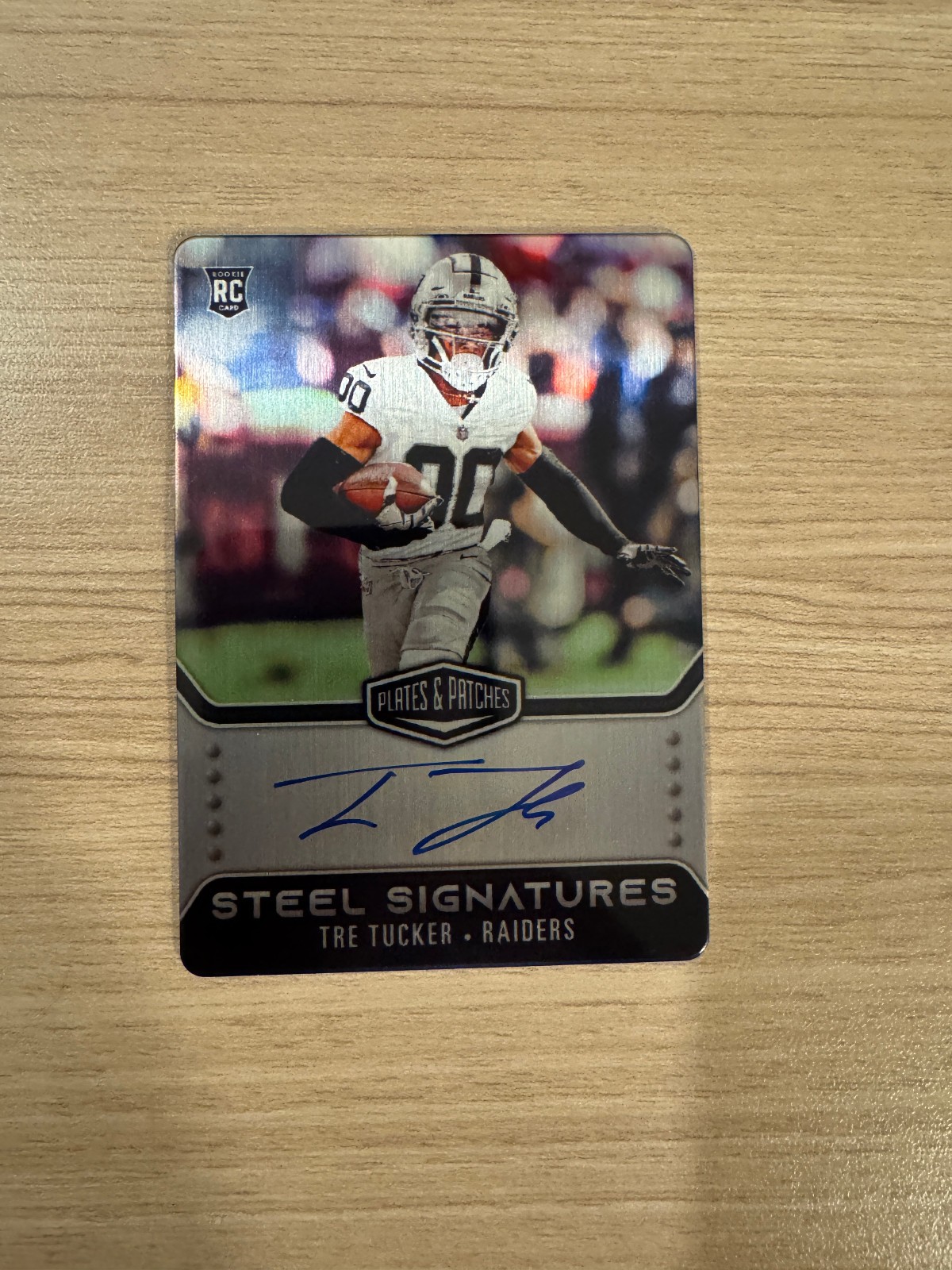 Tre Tucker Panini Plates & Patches Rookie Steel Signatures #RSSTRE Base